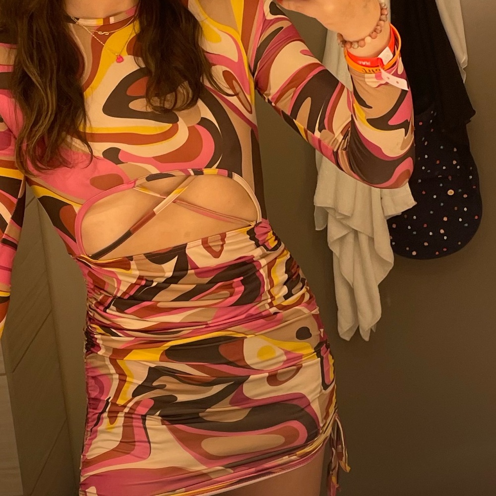 Retro Nasty Gal Club Dress